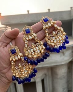 Kundun earrings Bindya