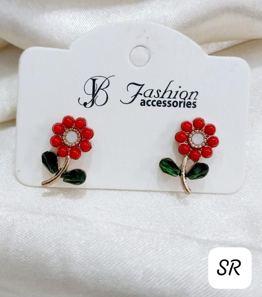 Flower stud 7 color Best quality