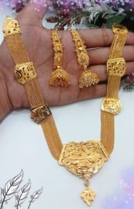 Gold Chine MALA Jhumki INDIAN COLLECTION